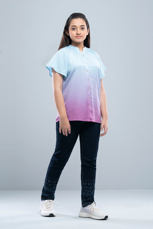 Junior Girls Western Fashion Top (10-14 Years)