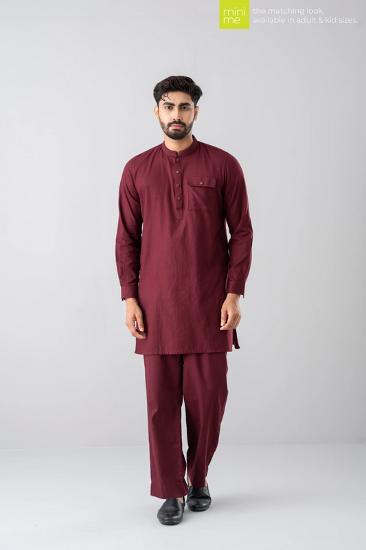 Regular Fit Ethnic Kurta Set