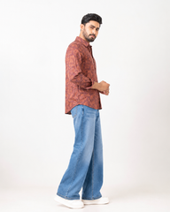 Regular Fit Printed Casual Shirt