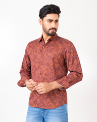 Regular Fit Printed Casual Shirt