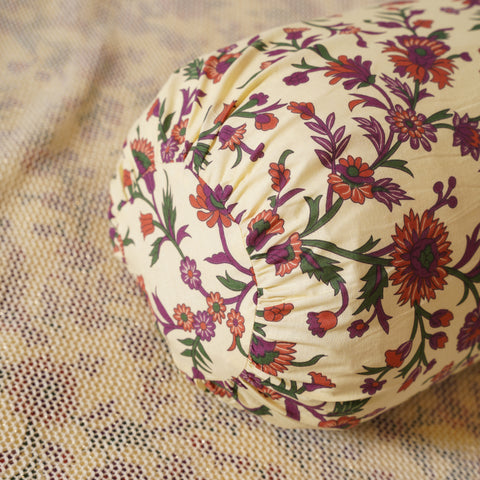 Bolster Cover - Floral Motifs